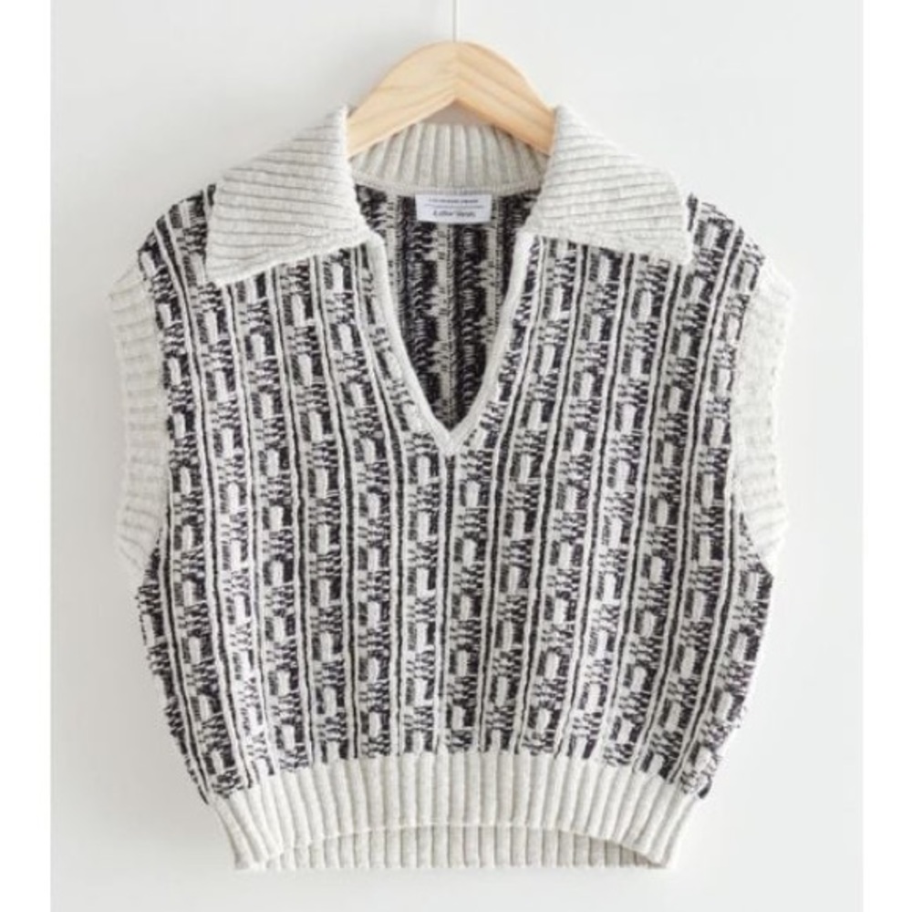 & other stories sweater vest